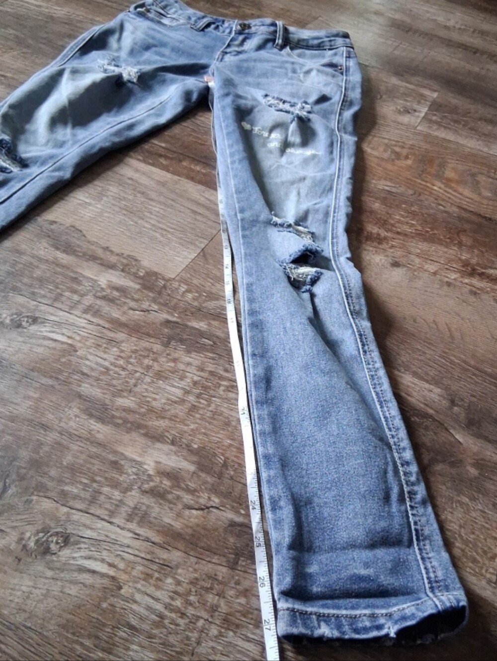NWOT Rampage Mix Rise jeans - Picture 6 of 12